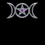 Triple Goddess Symbol T-Shirts