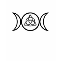 Triple Goddess Triquetra T-Shirt