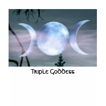 Triple Goddess t-shirts