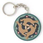 Triple Hare Keychains