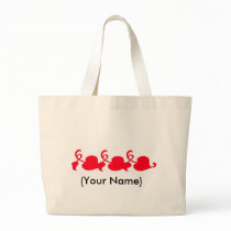 Triple Heart Personalized Tote bags by lapatrick1161 Triple Heart Personalized Tote bags