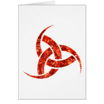 Triple Horn of Odin Greeting Card