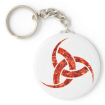 Triple Horn of Odin Key Chain