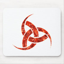 Triple Horn of Odin Mouse Pads