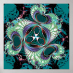 Triple Joy Fractal Posters