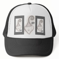 triple joy with a hat