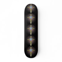 Triple Lunar Celtic Cross skateboards