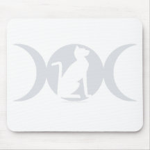 Triple Moon Cat Mouse Pads