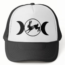 Triple Moon Hare hats by WildWitch Triple Moon Hare hats