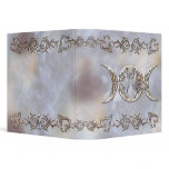 Triple Moon Moonstone Goddess 3 Ring Binders