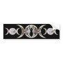 Triple Moon Moonstone Goddess Bumper Stickers