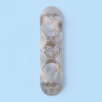 Triple Moon Moonstone Goddess skateboards