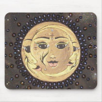 Triple Moon Mouse Pad by Areeyaworld Art mousepads