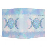 Triple Moon Opal Vinyl Binder