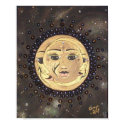 Triple Moon Signature Poster Areeyaworld Art posters