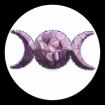 Triple Moon Stickers