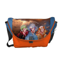 Triple Prediction- Rickshaw Messenger Bag
