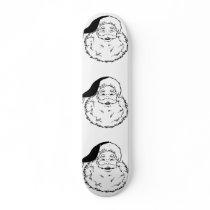 Triple Santa skateboards by holiday_cheers Triple Santa skateboards