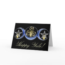 Triple Spiral Lunar Moon Card