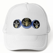 Triple Spiral Lunar Moon Hat