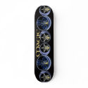 Triple Spiral Lunar Moon Skateboard