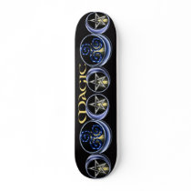 Triple Spiral Lunar Moon Skateboard