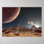 Triple Sunset Posters