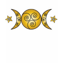 Triple Swirl Goddess Symbol t-shirts by sixteenthkid Triple Swirl Goddess Symbol t-shirts