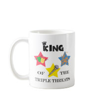 Triple Threat King Mug mugs