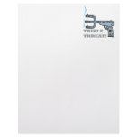 Triple Threat Letterhead Template
