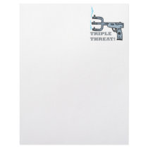 Triple Threat Letterhead Template