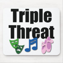 Triple Threat Mousepad