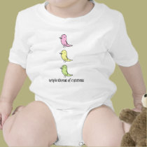 Triple Threat of Cuteness t-shirts by jmzarate Triple Threat of Cuteness t-shirts