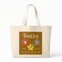 Triple Threat Queen Tote Bag