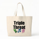 Triple Threat Tote Tote Bags