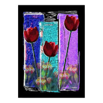 'Triple Tulips B2.1' posters
