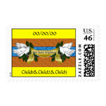 triplet announcement postage