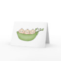 Triplet Peas in a Pod cards