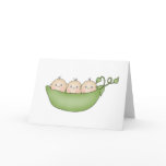 Triplet Peas in a Pod cards
