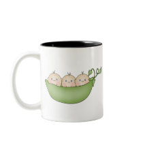 Triplet Peas in a Pod Mug