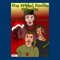 Triplet Zombie Disturbia Poster posters