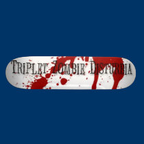 Triplet Zombie Disturbia Skateboard skateboards