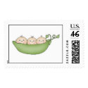 Triplets 3 Peas in a Pod postage