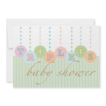 TRIPLETS Baby Shower Invitation