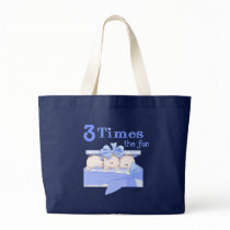 Triplets Canvas Bags