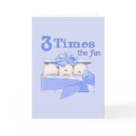 Triplets Greeting Cards