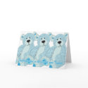 Triplets Congratulations Teddy Bear in blue cards by moonlake Triplets Congratulations Teddy Bear in blue cards
