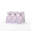 Triplets Congratulations Teddy Bear in pink cards by moonlake Triplets Congratulations Teddy Bear in pink cards