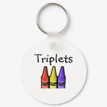 Triplets (Crayons) keychains