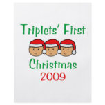 Triplets First Christmas Personalized Flyer